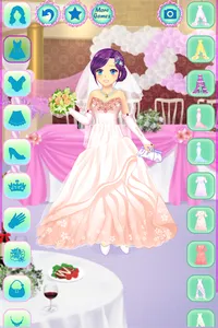 Anime Wedding Dress Up screenshot 2