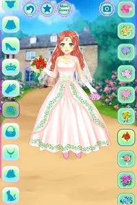 Anime Wedding Dress Up screenshot 4