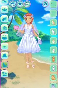 Anime Wedding Dress Up screenshot 5