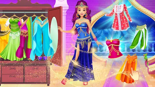 Arabian Princess Dress Up Game screenshot 1