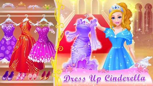 Cinderella Dress Up Girl Games screenshot 0