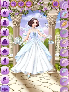 Cinderella Wedding Dress Up screenshot 13