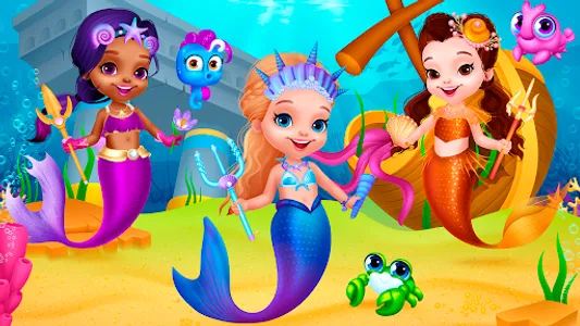 Cute Mermaid Dress Up Games screenshot 1