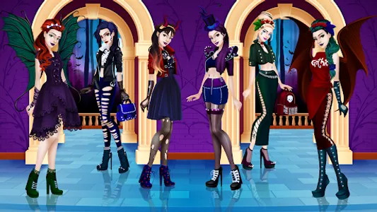 Gothic Dress Up screenshot 15