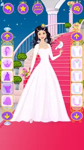 Princess Wedding Dress Up Game screenshot 10