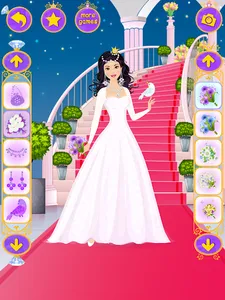 Princess Wedding Dress Up Game screenshot 13