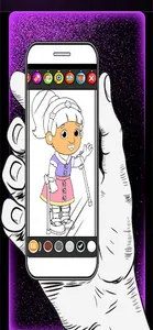 Coloring for girls drawings screenshot 12