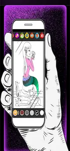 Coloring for girls drawings screenshot 2