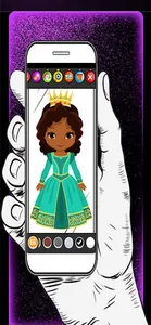 Coloring for girls drawings screenshot 9