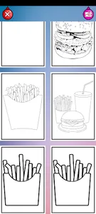 coloring book burger screenshot 13