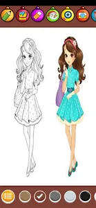 coloring me jeu for girls screenshot 19