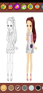 coloring me jeu for girls screenshot 25