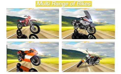 Moto Rider Traffic Challenge screenshot 15