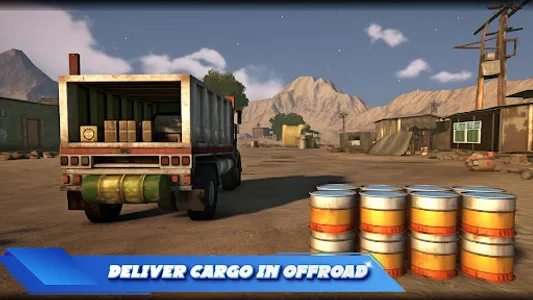 Truck Cargo simulator offroad screenshot 4