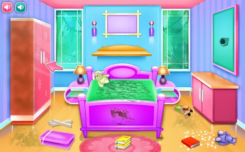 games girls room cleaning screenshot 2