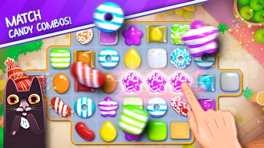 Bonbon Match Candy Fairy Tales screenshot 0