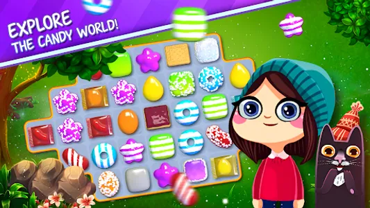 Bonbon Match Candy Fairy Tales screenshot 2