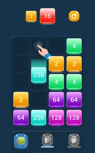 Drop Merge Blocks: 2048 Puzzle screenshot 13