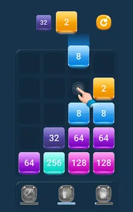 Drop Merge Blocks: 2048 Puzzle screenshot 15