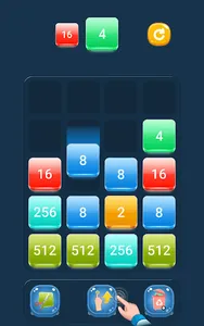 Drop Merge Blocks: 2048 Puzzle screenshot 18