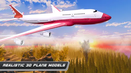 Airplane Simulator Plane Games screenshot 21