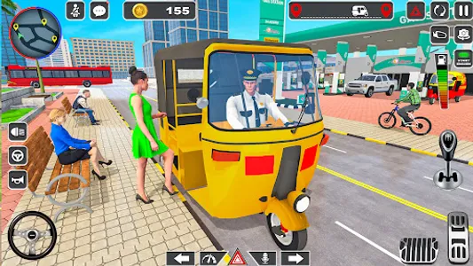 TukTuk Auto Rickshaw Simulator screenshot 1