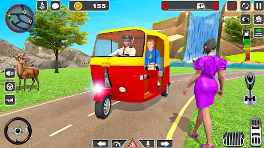 TukTuk Auto Rickshaw Simulator screenshot 10