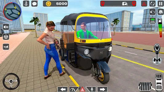 TukTuk Auto Rickshaw Simulator screenshot 4