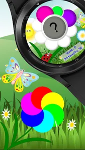 Simon Flower Wear OS Game screenshot 1