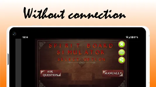 Spirit board simulator screenshot 0