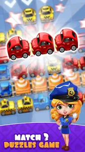 Traffic Jam Cars Puzzle Match3 screenshot 0