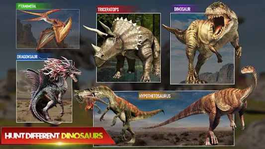Wild Dinosaur Hunting Games screenshot 5