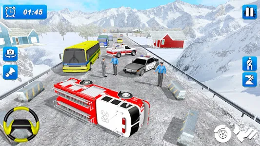 Snow Bus Simulator Games screenshot 3