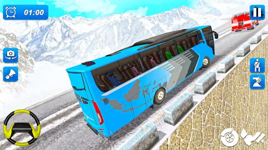 Snow Bus Simulator Games screenshot 4