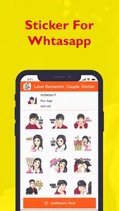 Love Romantic Couple Sticker - screenshot 1