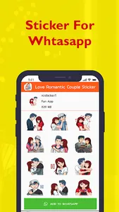 Love Romantic Couple Sticker - screenshot 3