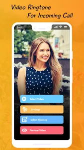 Video Ringtone For Incoming Ca screenshot 1