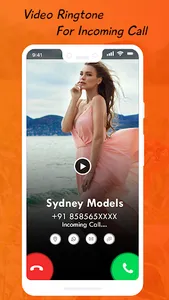 Video Ringtone For Incoming Ca screenshot 3