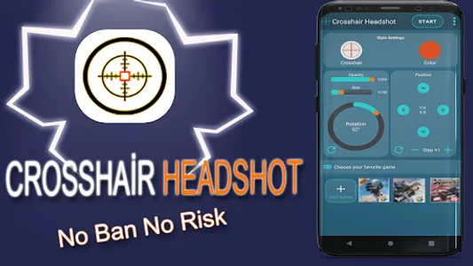 Crosshair Aim X- For FPS Games screenshot 7