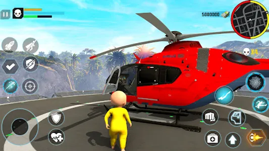 Yellow Rope Hero Crime City screenshot 0