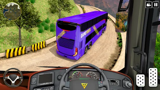impossible Hills off-road Bus screenshot 5