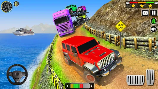 Offroad SUV Jeep Transporter screenshot 10