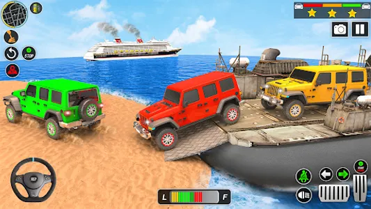 Offroad SUV Jeep Transporter screenshot 15