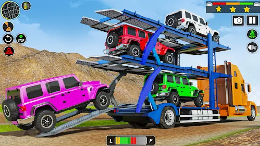 Offroad SUV Jeep Transporter screenshot 3