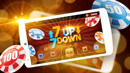 7 Up & 7 Down Poker Game screenshot 0