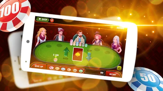 7 Up & 7 Down Poker Game screenshot 5