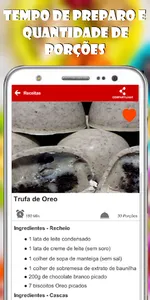 Doces Caseiros, Receitas screenshot 1