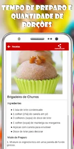 Receitas de Brigadeiros screenshot 1