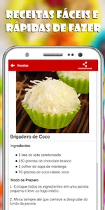 Receitas de Brigadeiros screenshot 6