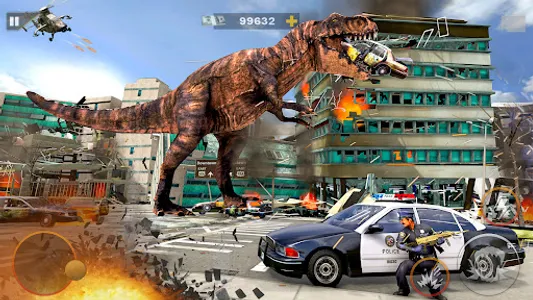 Monster Dinosaur Rampage Game screenshot 19